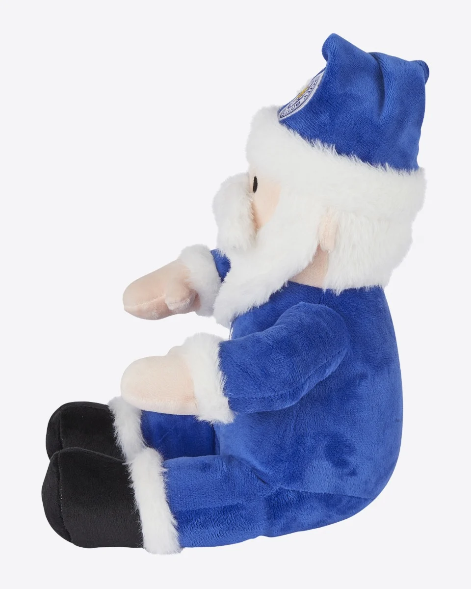 Leicester City Christmas Santa Soft Toy
