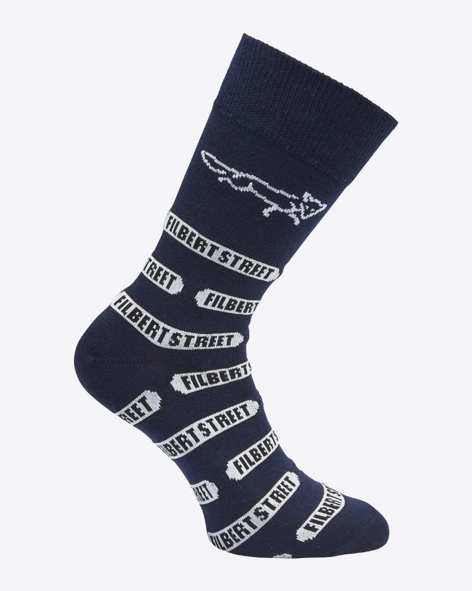 Leicester City Filbert St Sign Socks