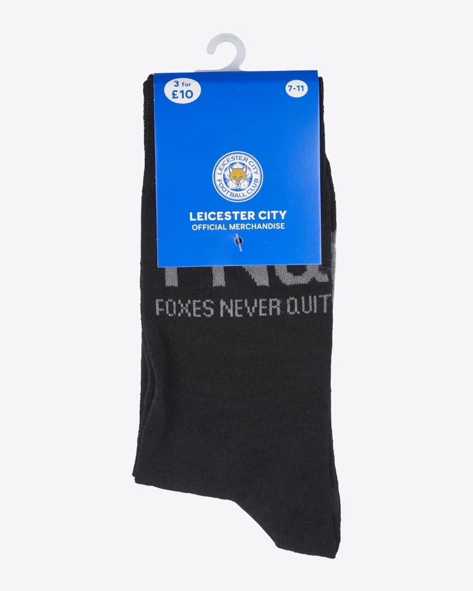 Leicester City FNQ Fox Eyes Socks