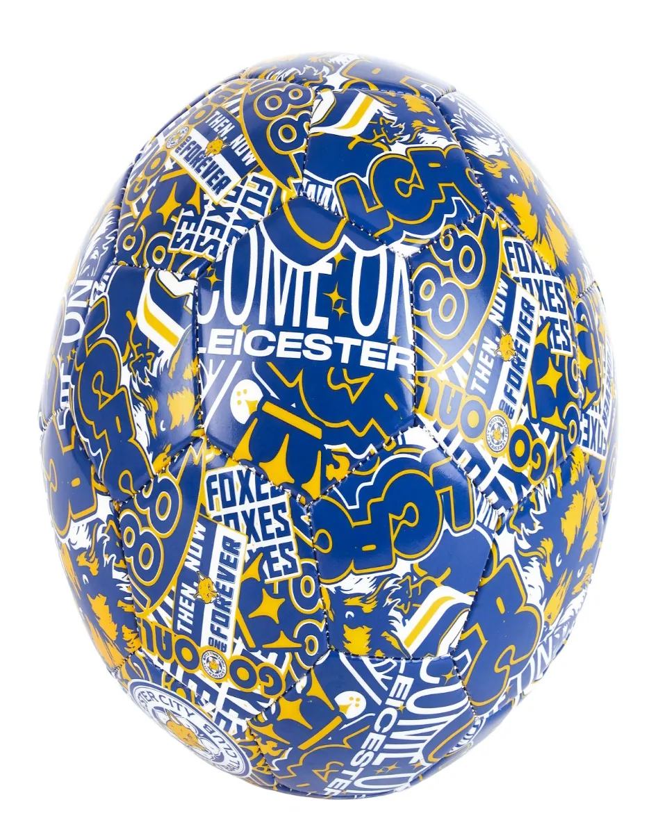 Leicester City Stickers Football - Size 5