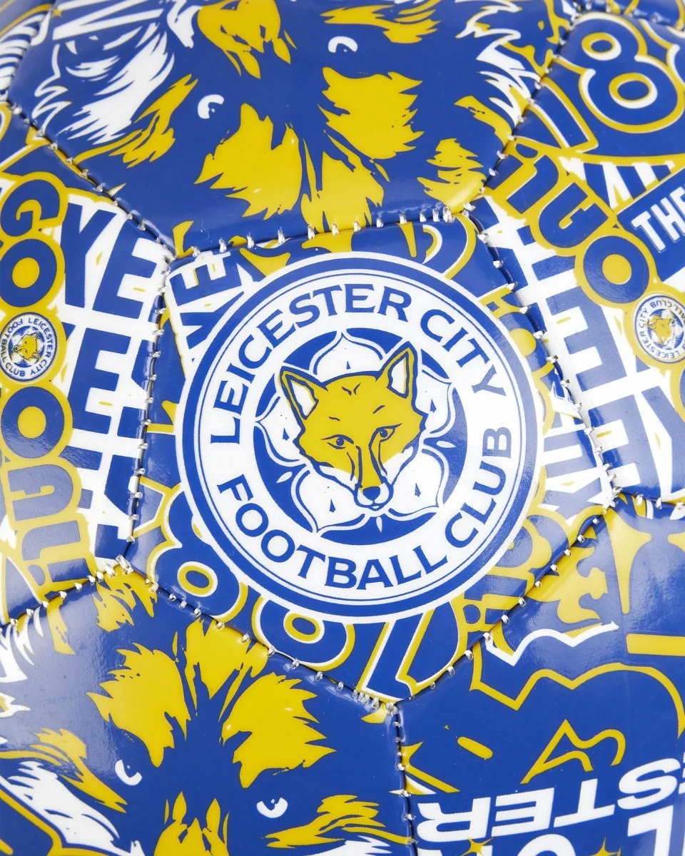 Leicester City Stickers Football - Size 5