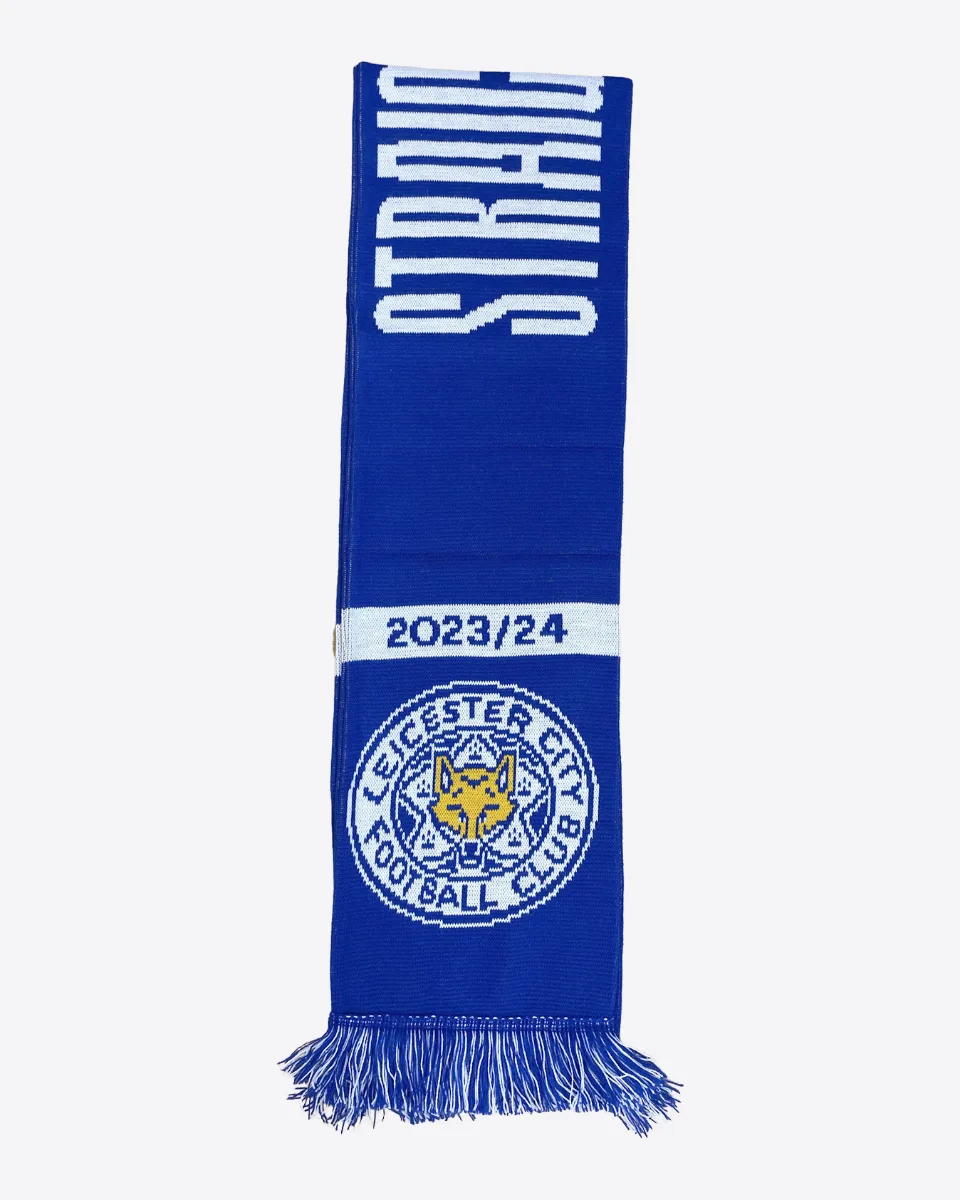 Leicester City Straight Back Up Scarf