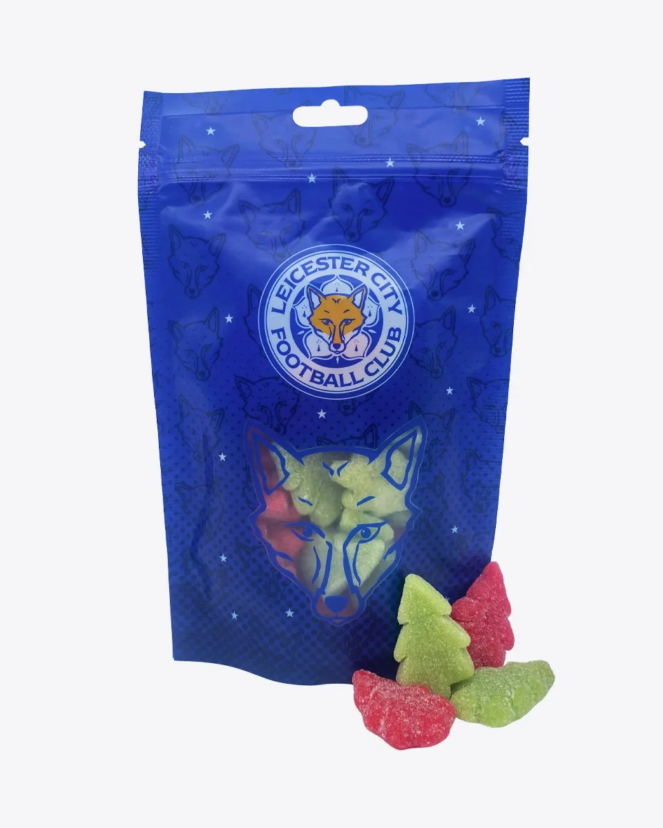 Leicester City Sweet Pouch - Christmas Trees