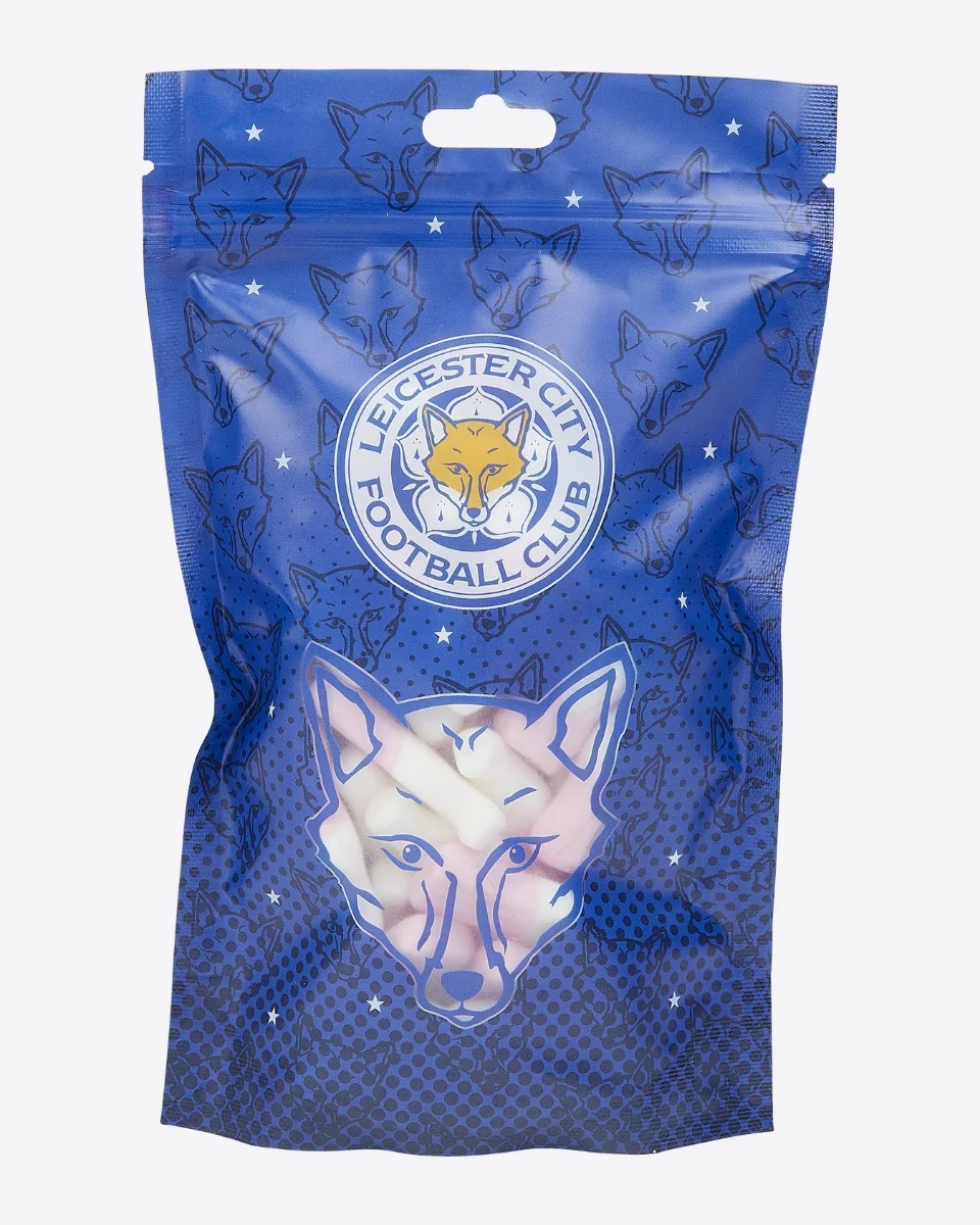 Leicester City Sweet Pouch - Strawberry Milkshakes