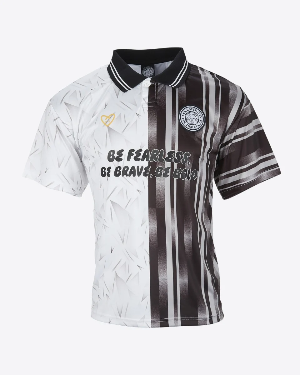 Leicester City Black/White Thai Street Jersey - Adults