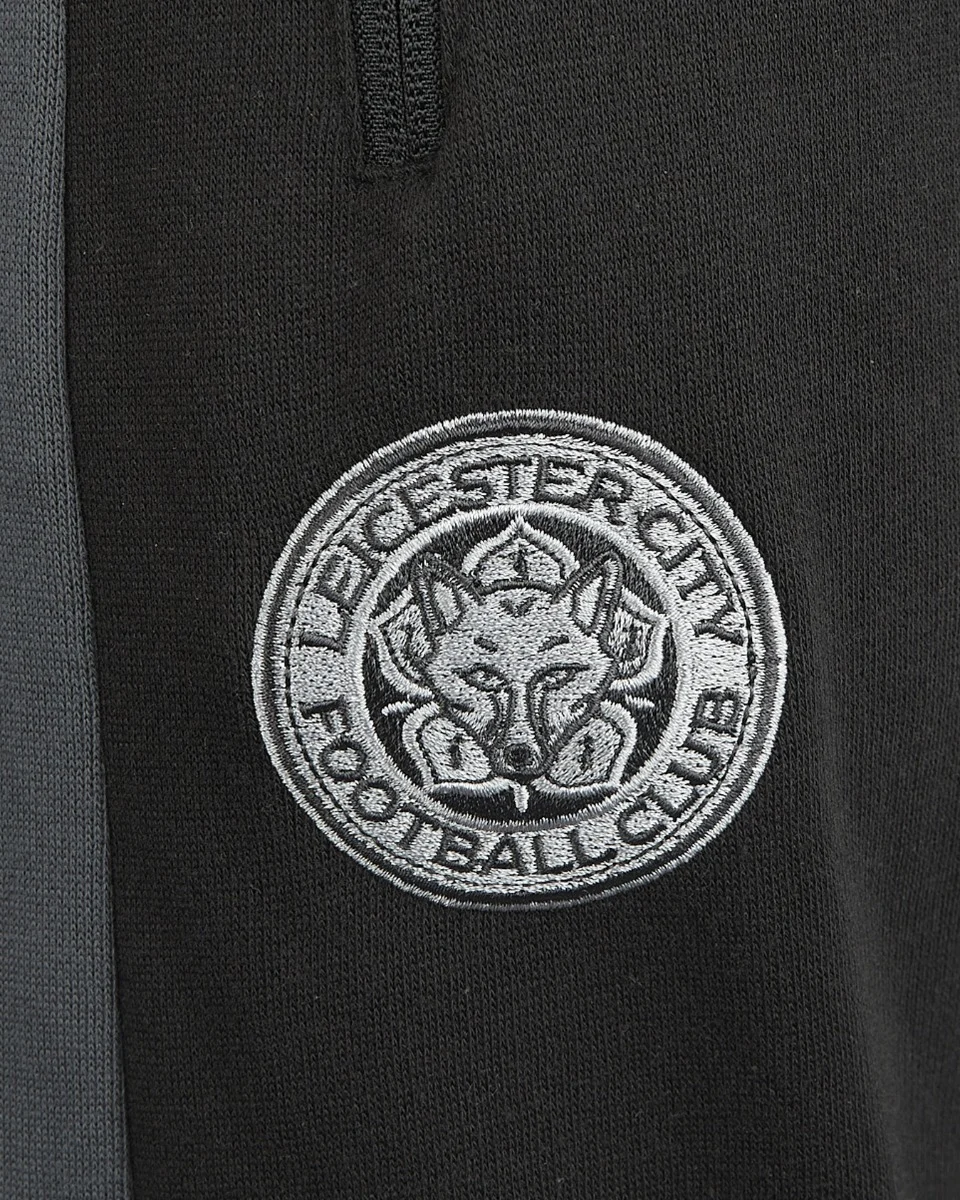Leicester City Pitch Black Jog Pants - Mens
