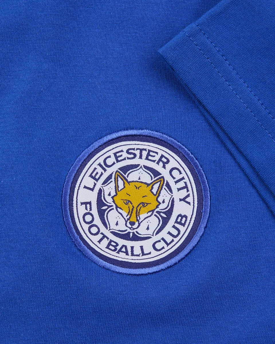 Leicester City Blue Essential Crest T-Shirt - Womens