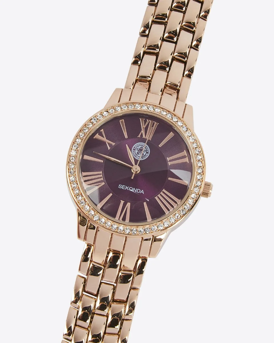 Leicester City Gold/Maroon Watch - Womens