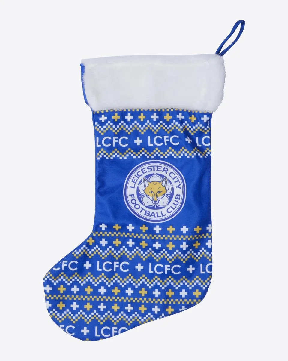 Leicester City Nordic Christmas Stocking