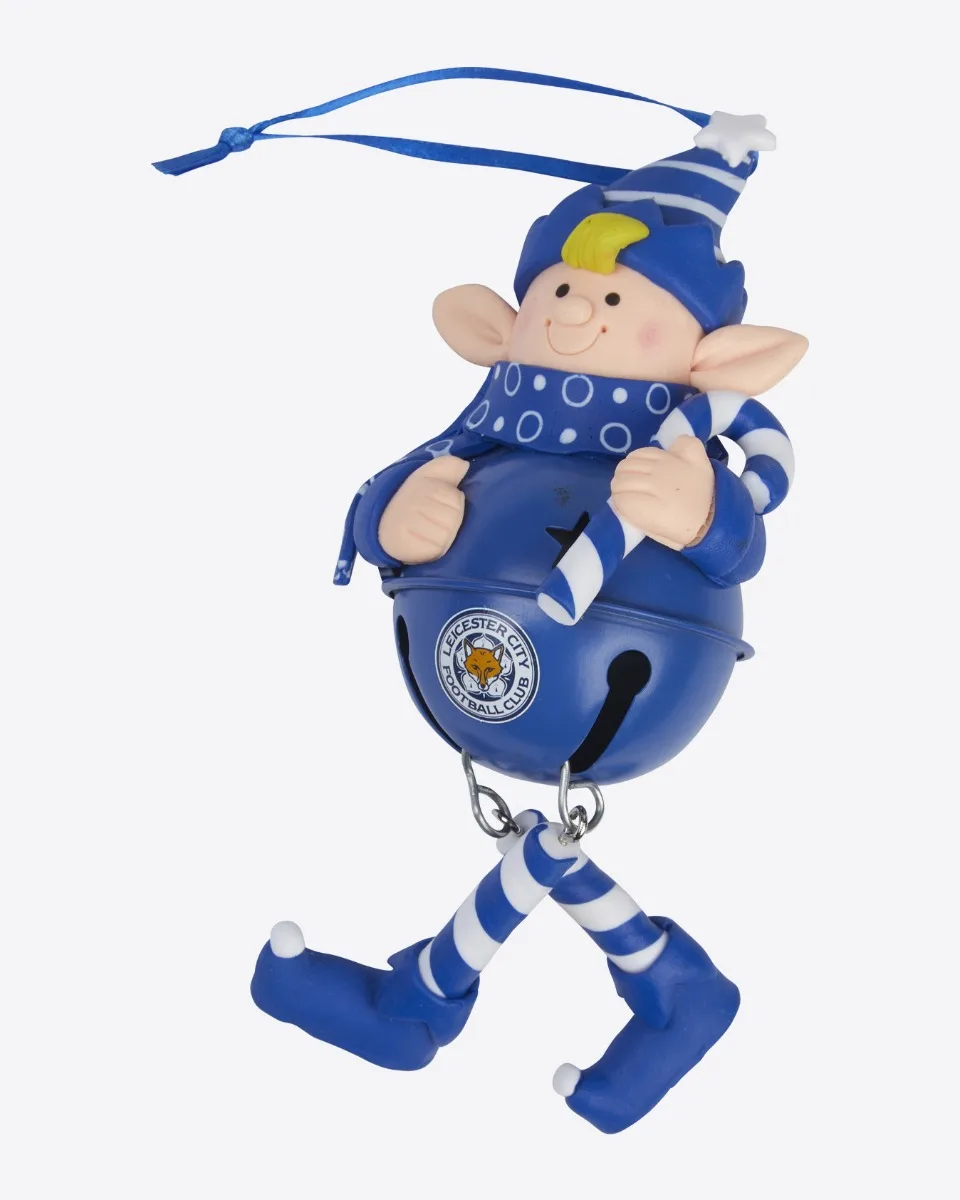 Leicester City Christmas Tree Elf Decoration