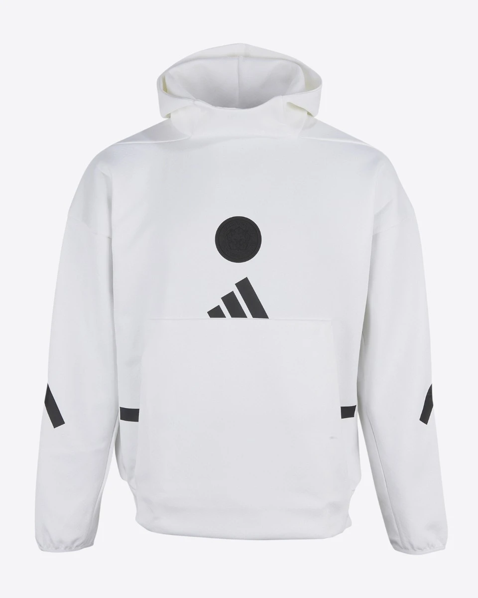 adidas Z.N.E White Hoody - Adults