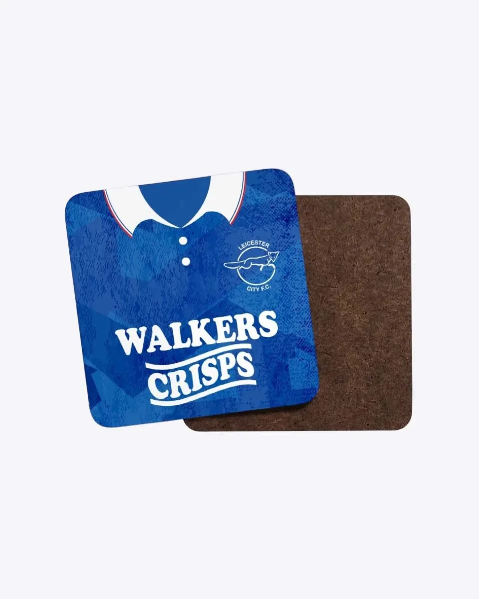 Leicester City Retro 1990 Home Coaster