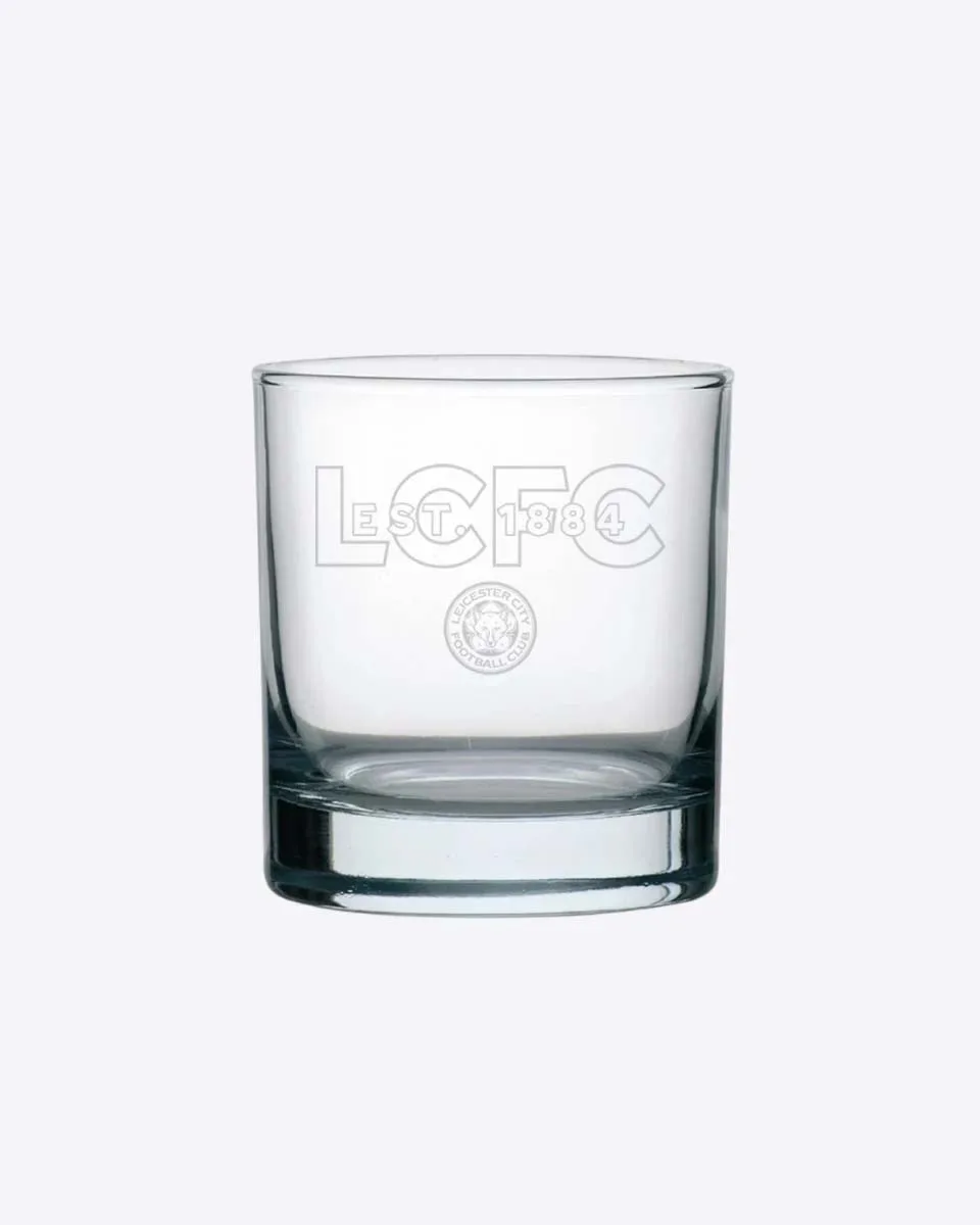 Leicester City 1884 Tumbler Glass