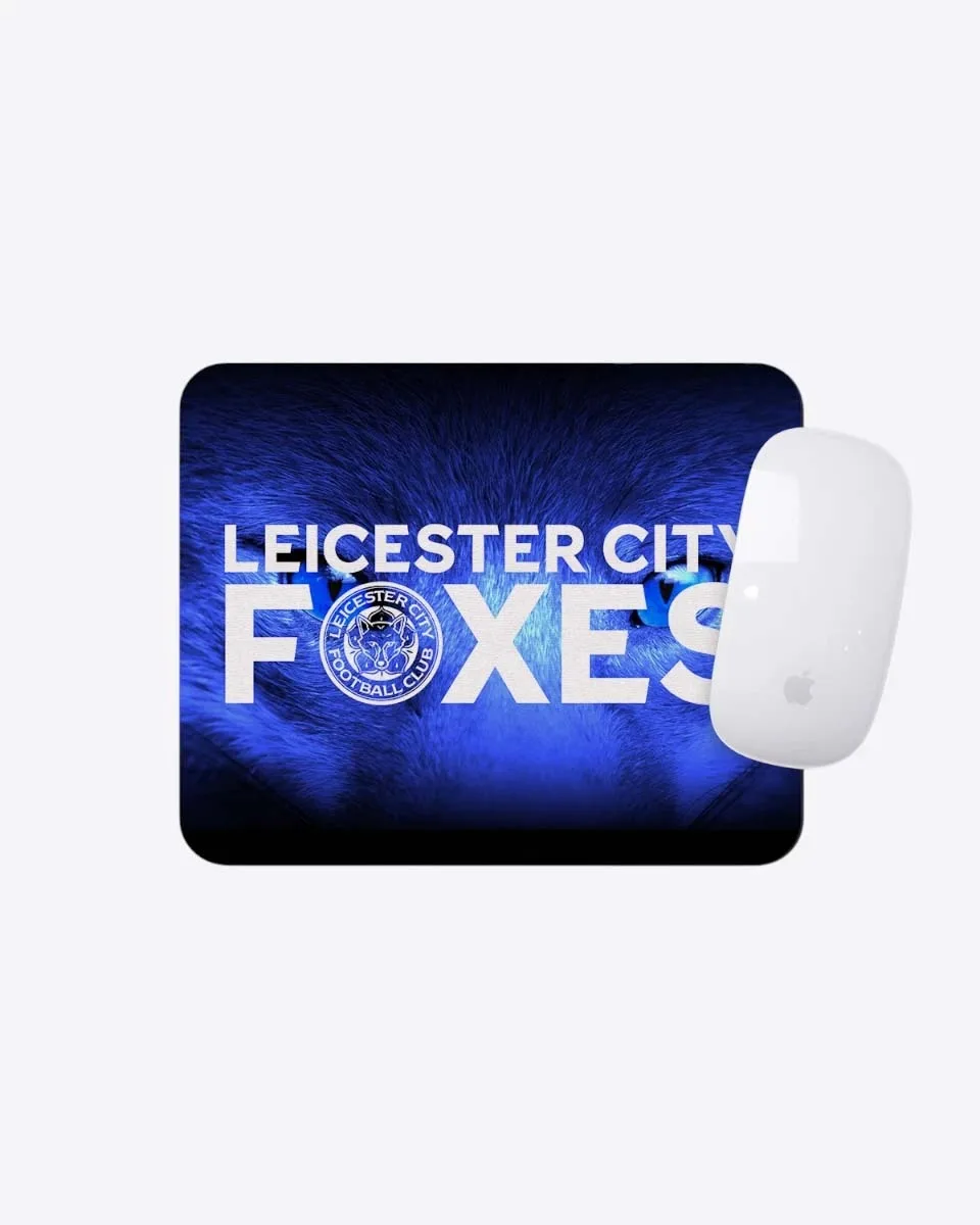 Leicester City Blue Fox Eye Mouse Mat