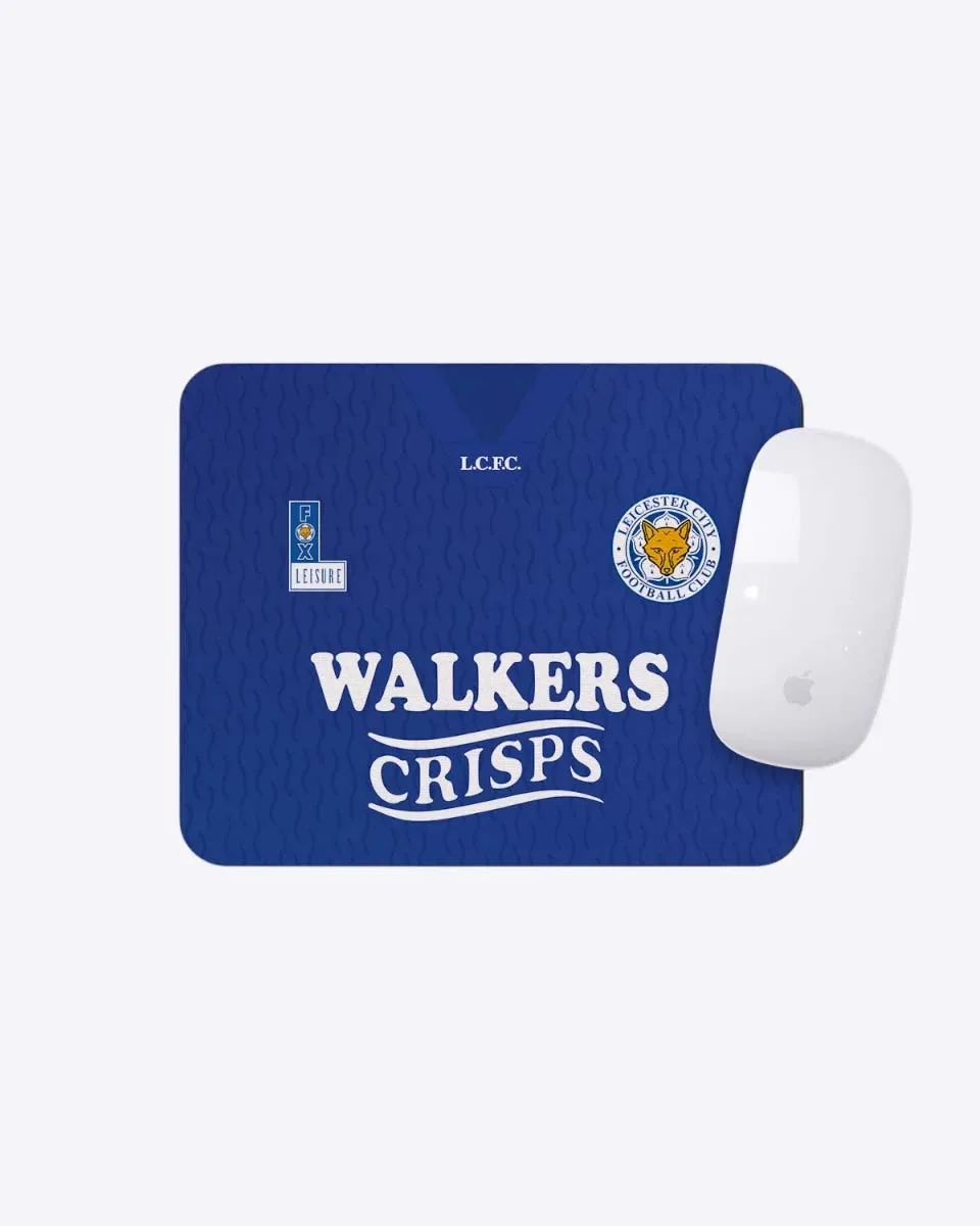 Leicester City Retro 1992 Home Mouse Mat