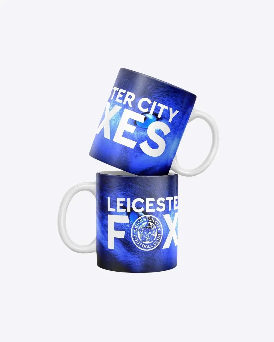 Leicester City Blue Fox Eye Mug