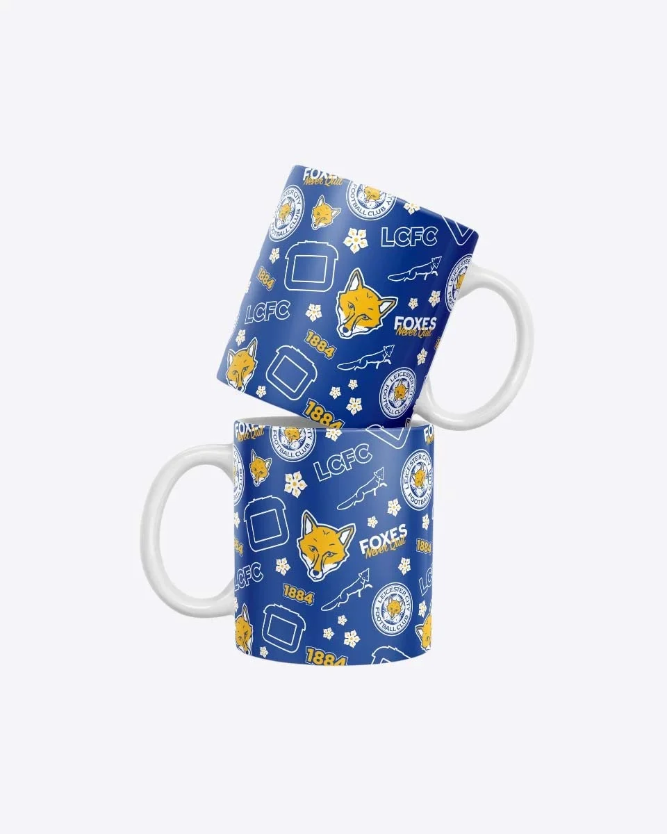 Leicester City Multi Crest Mug