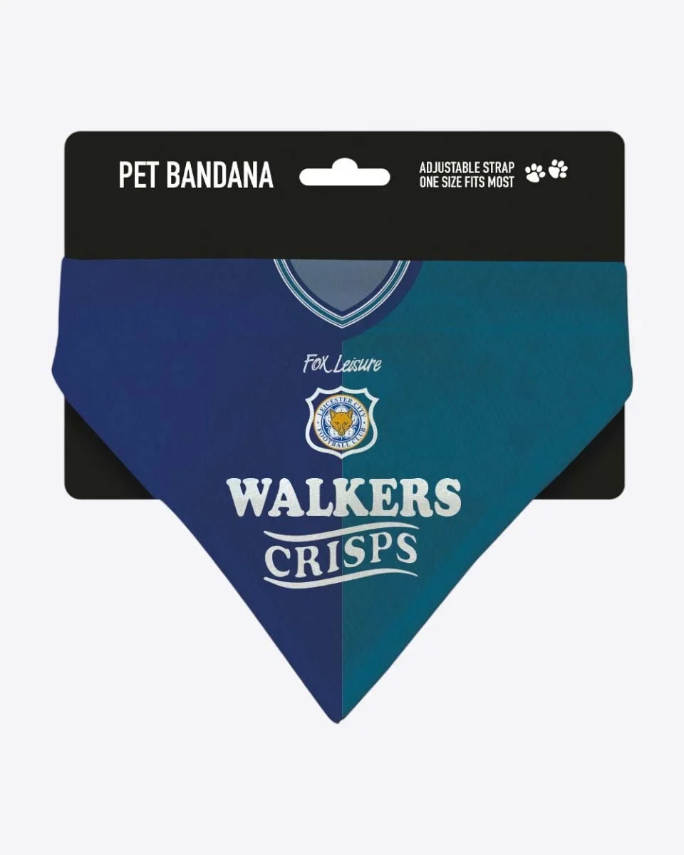 Leicester City Retro 1995 Third Pet Bandana
