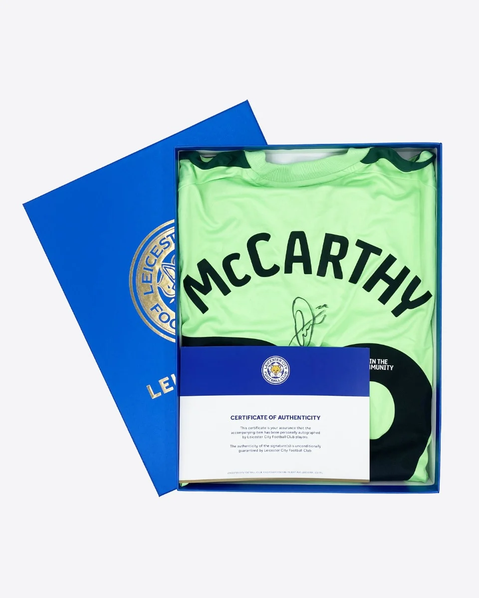 2026/27 Boxed Signed Shirt - Alex McCarthy