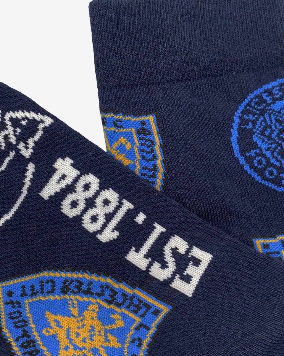 Leicester City Retro Crest Socks