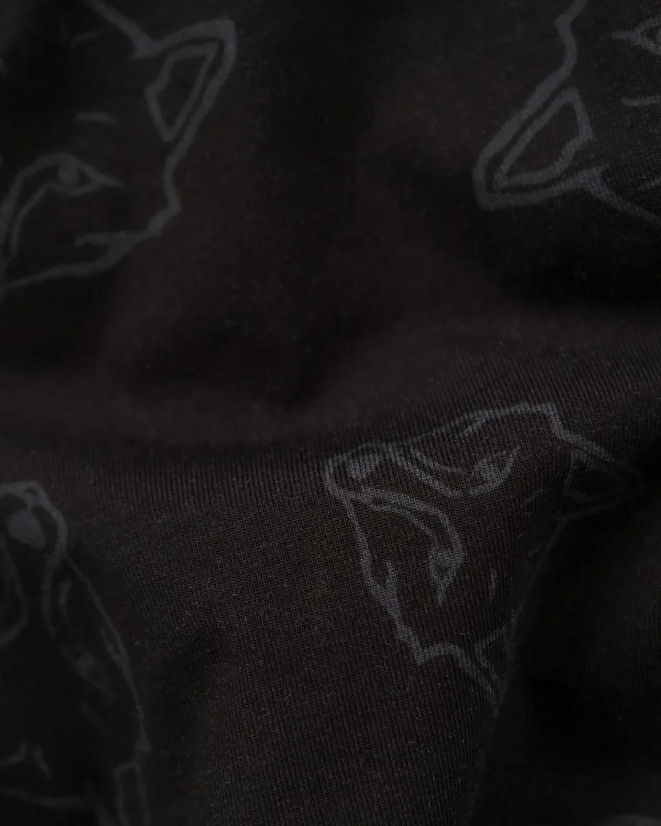 LCFC x Oddballs - Black Multi Foxhead Boxer - Mens