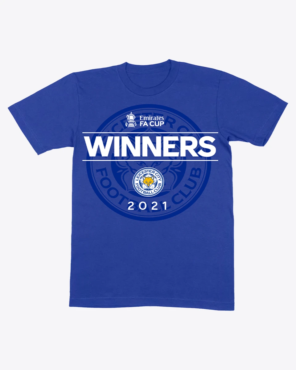 FA Cup Winners T-shirt Blue - Mens
