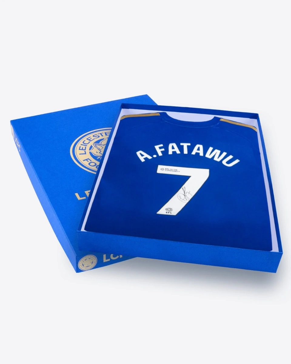 2025/26 Boxed Signed Shirt - Fatawu