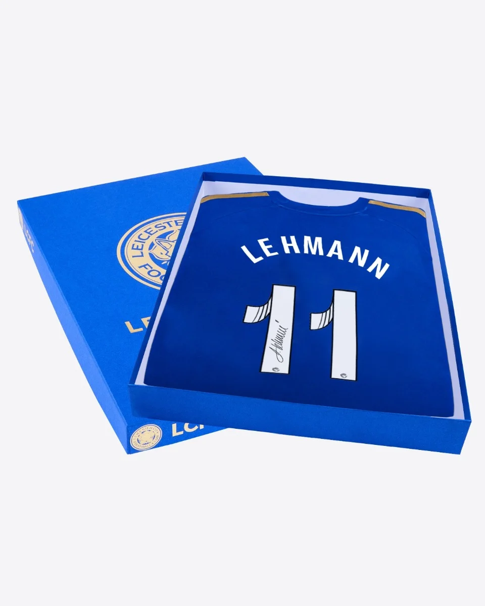 2025/26 Boxed Signed Shirt - Lehmann