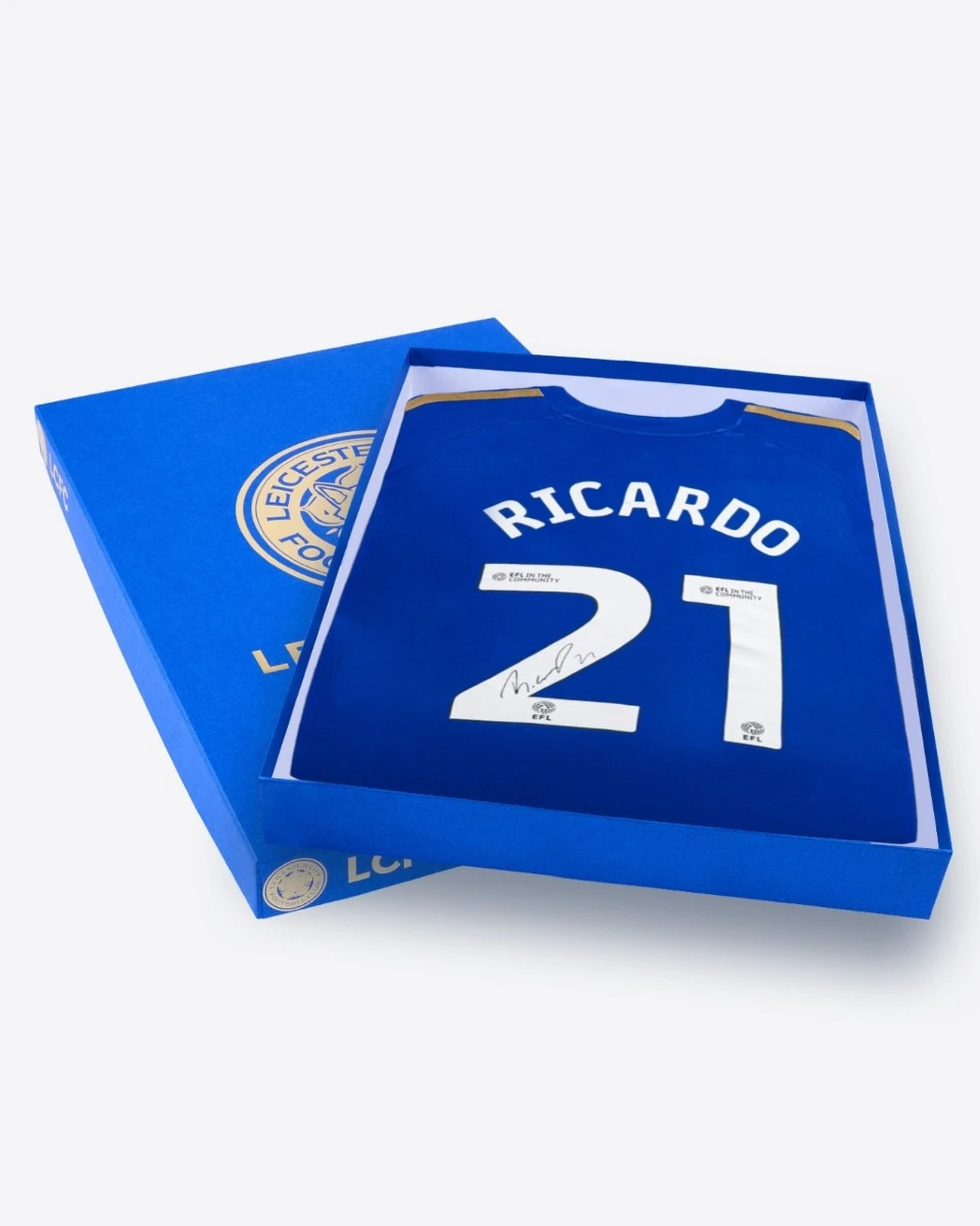2025/26 Boxed Signed Shirt - Ricardo
