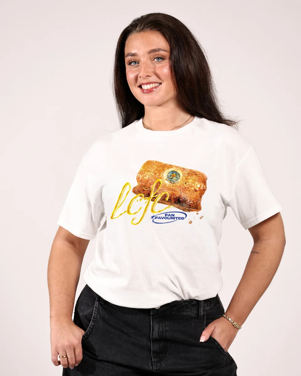 Leicester City Sausage Roll T-Shirt - Adults