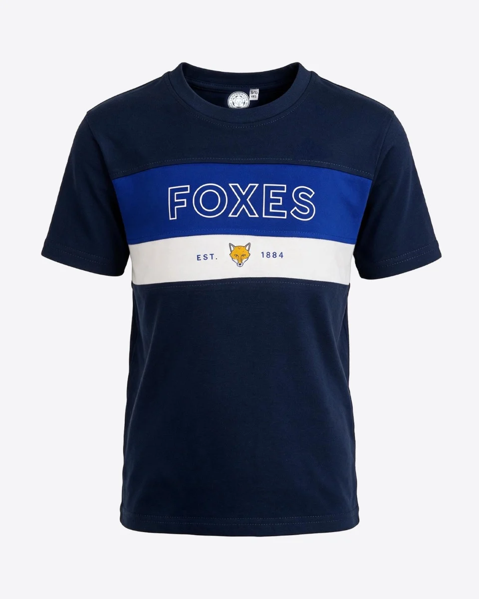 Leicester City Two Tone T-Shirt - Kids