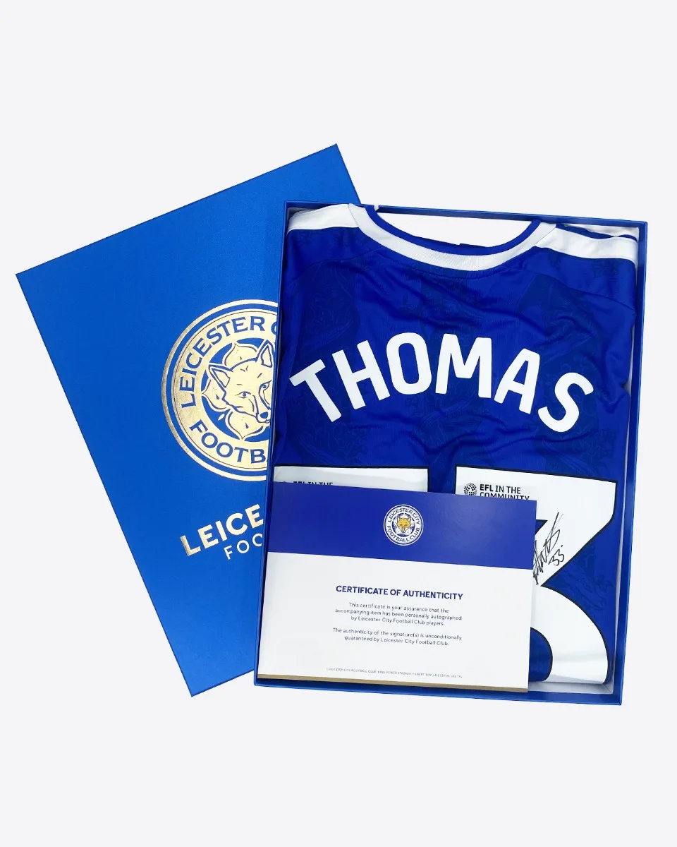 2026/27 Boxed Signed Shirt - Luke Thomas