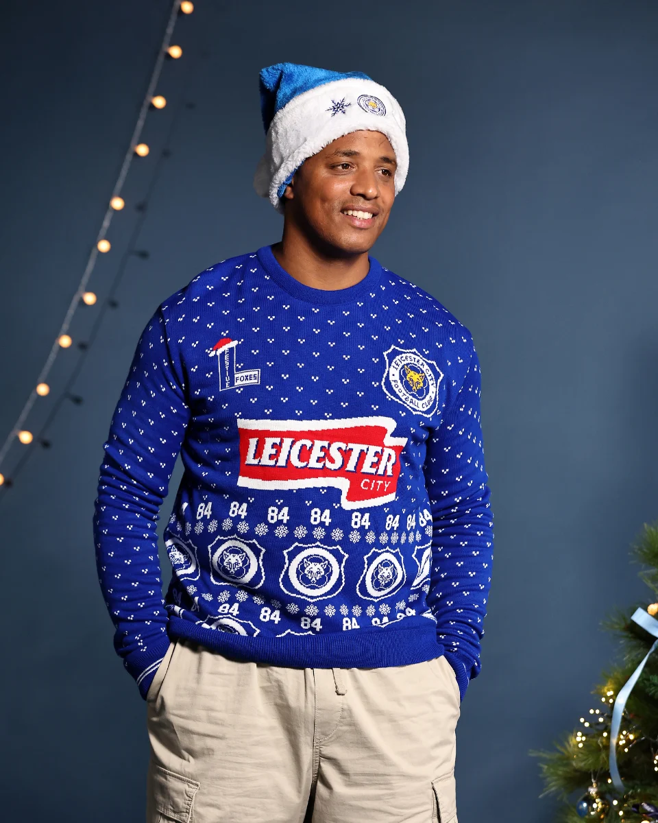 Leicester City 96/98 Retro Christmas Jumper - Adults