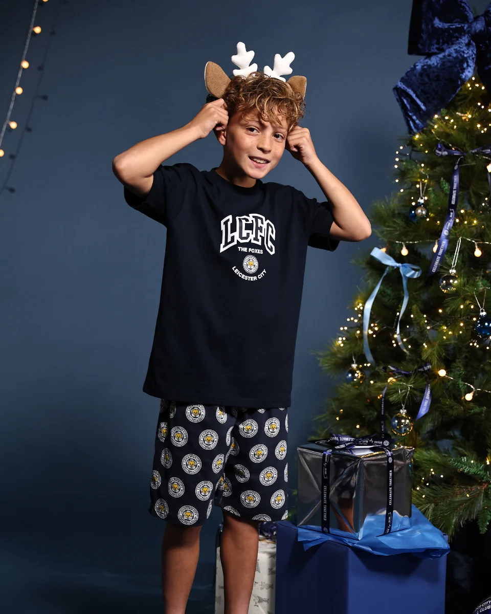 Leicester City Initials Pyjama Set - Kids