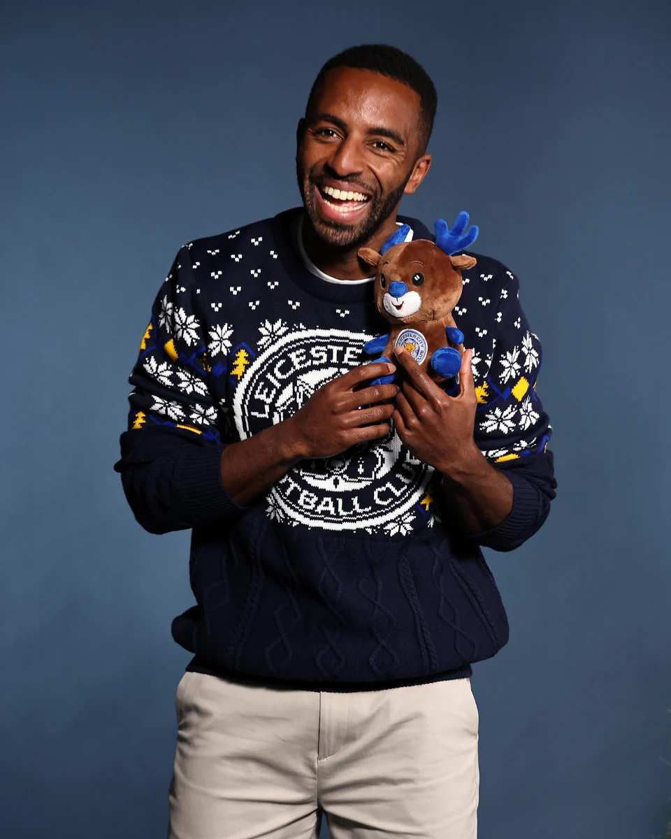 Leicester City Cable Knit Christmas Jumper - Adults