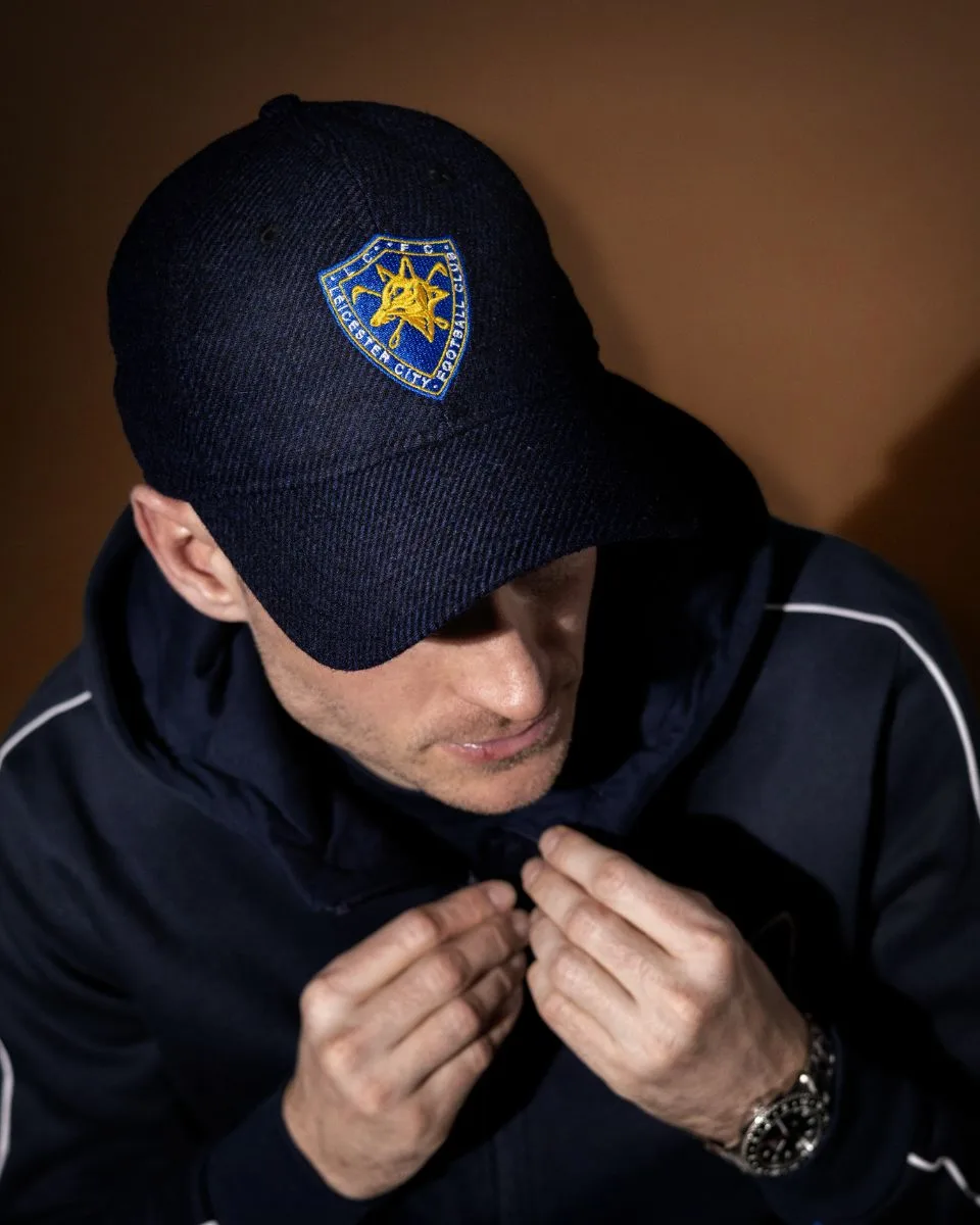 Leicester City New Era Retro Herringbone 9TWENTY Adjustable Cap
