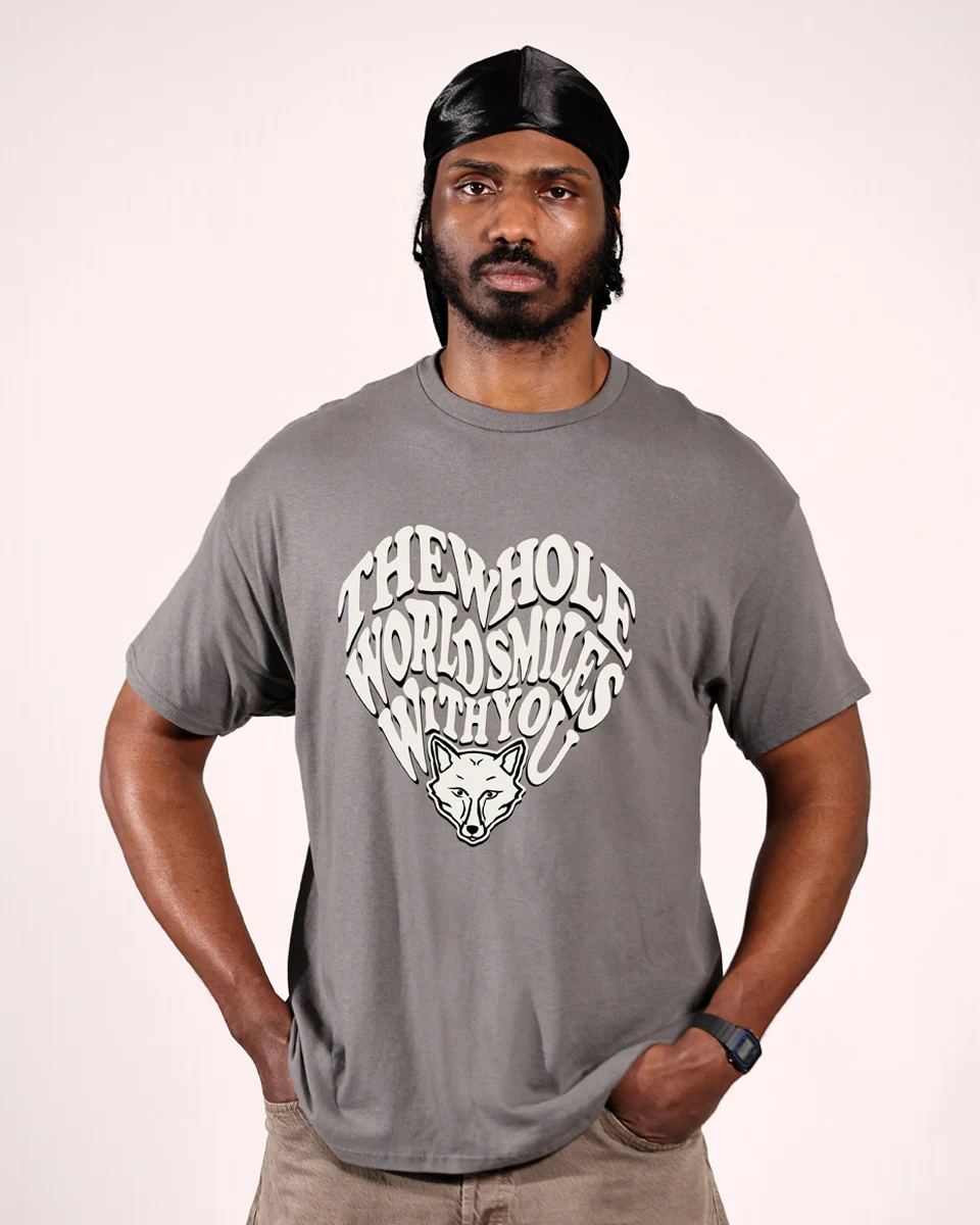 Leicester City Whole World Heart T-Shirt - Adults