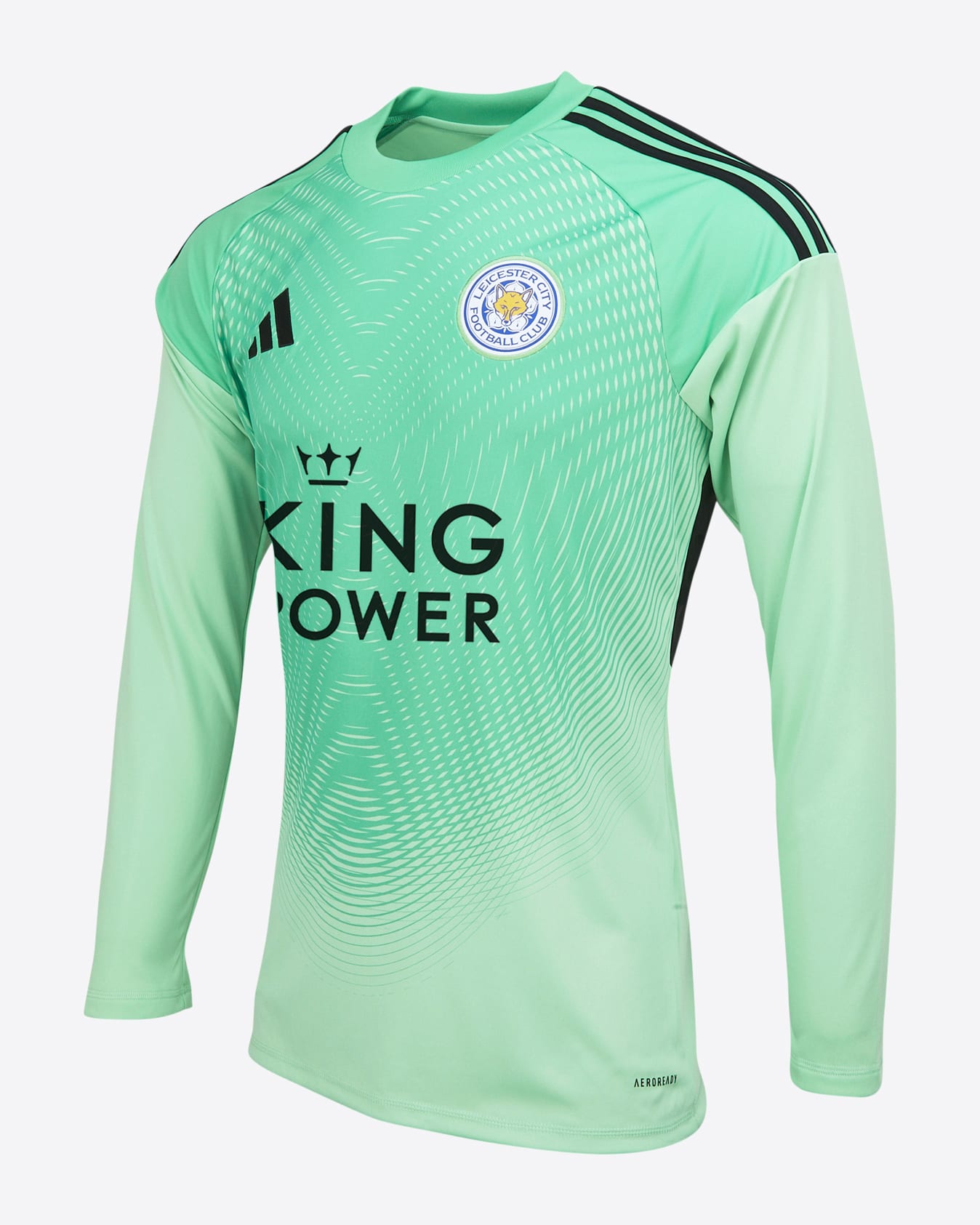 adidas LEICESTER CITY GKシャツ Mサイズ グリーン 2024-25 Leicester