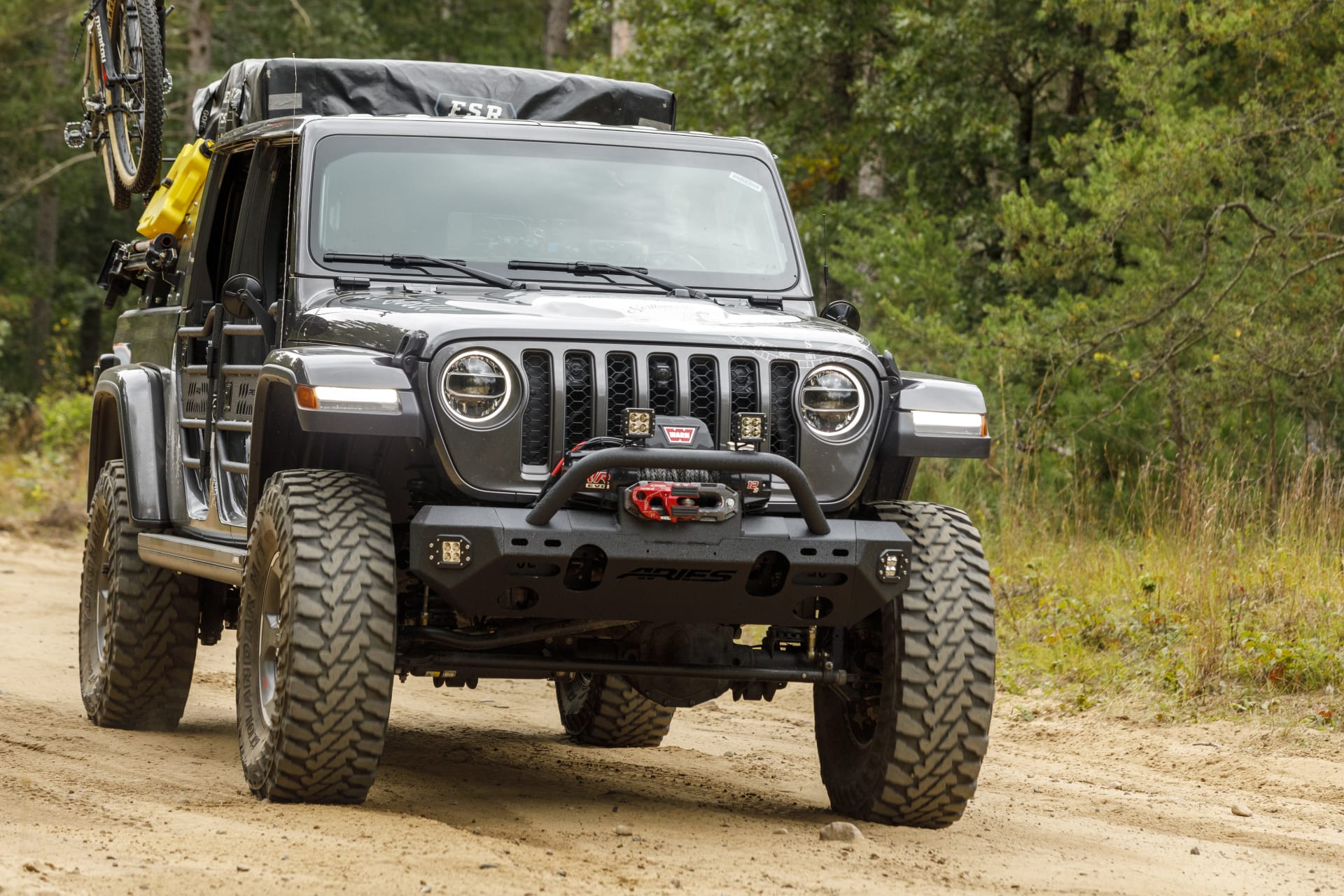 Lipppert offers off-road accessories through ARIES, CURT, LUVERNE and Ranch Hand for your Jeep Wrangler or Gladiator, Bronco or Toyota.