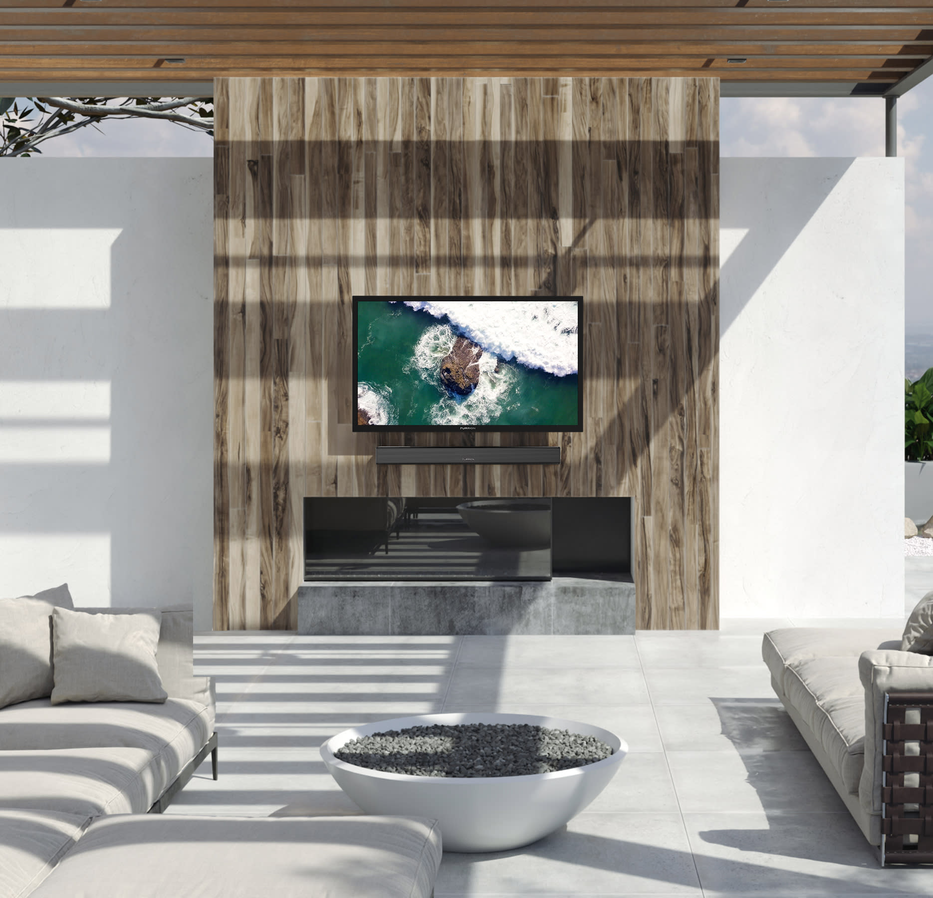 Aurora Outdoor TV by Furrion