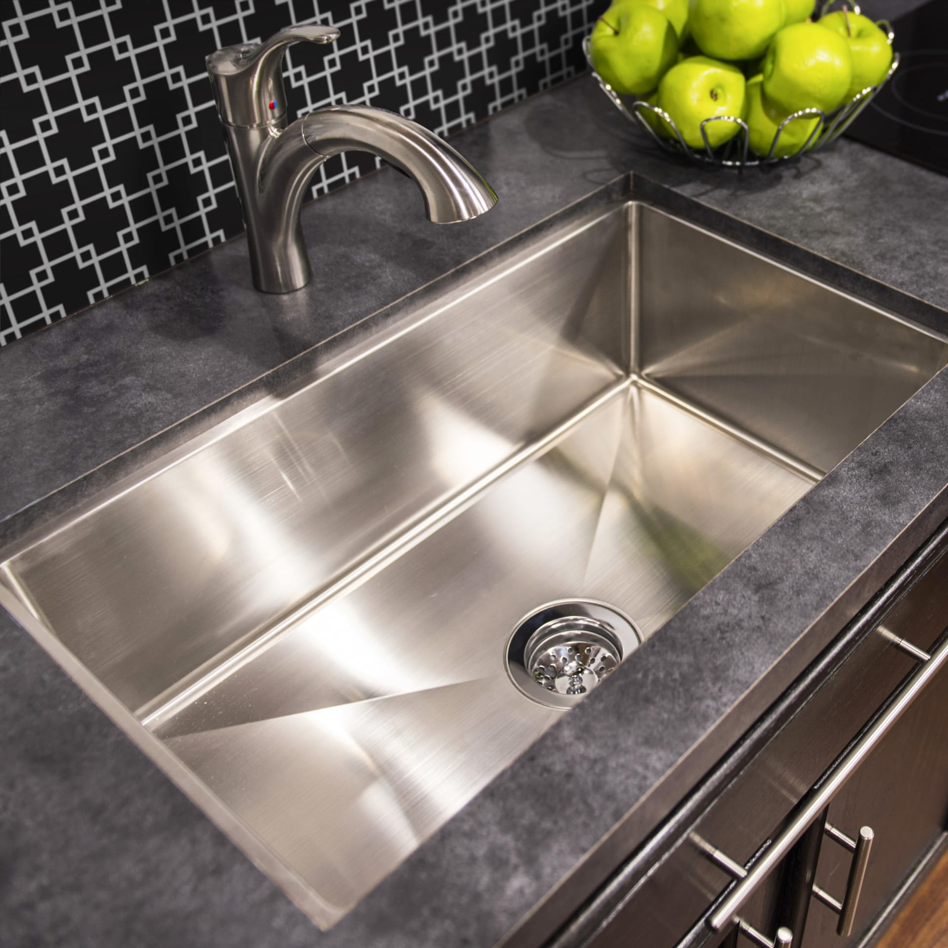 RV Kitchen Sink Stainless Steel with Faucet