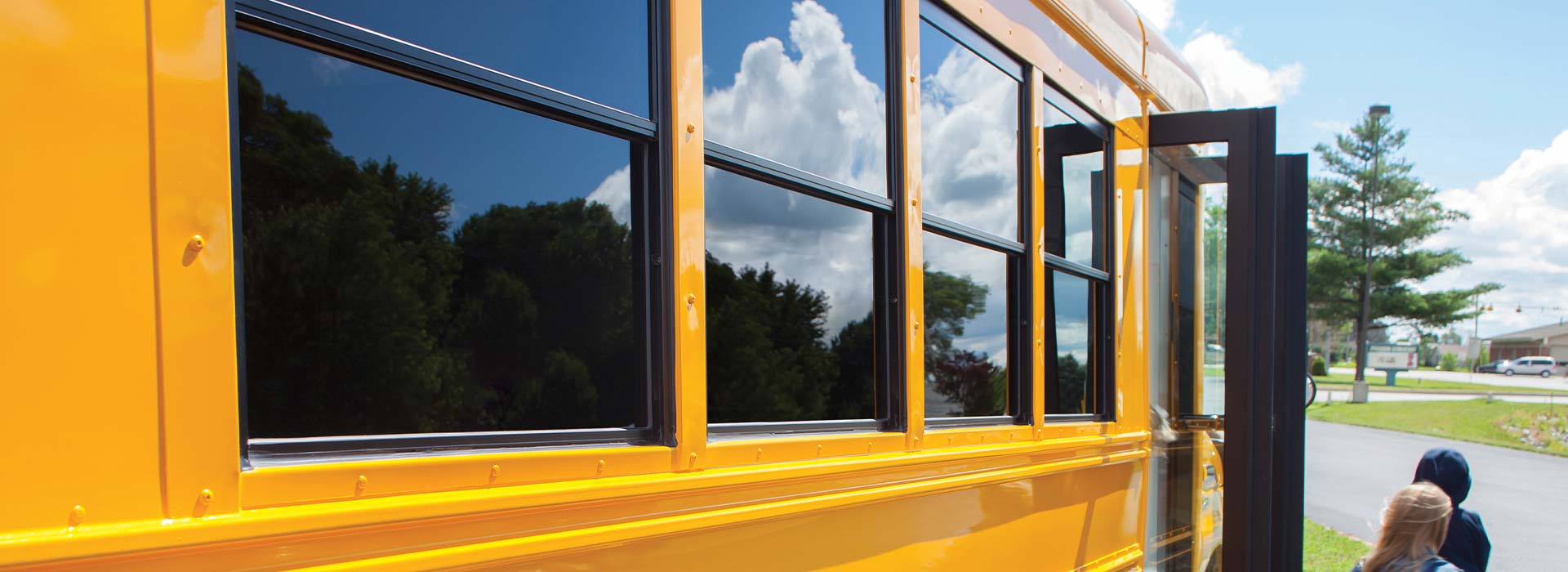 School Bus Windows