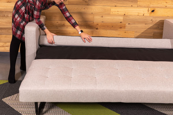 Somnum Tri Fold Hotel Sleeper Sofa