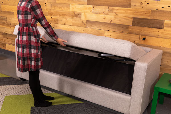 Somnum Tri Fold Hotel Sleeper Sofa
