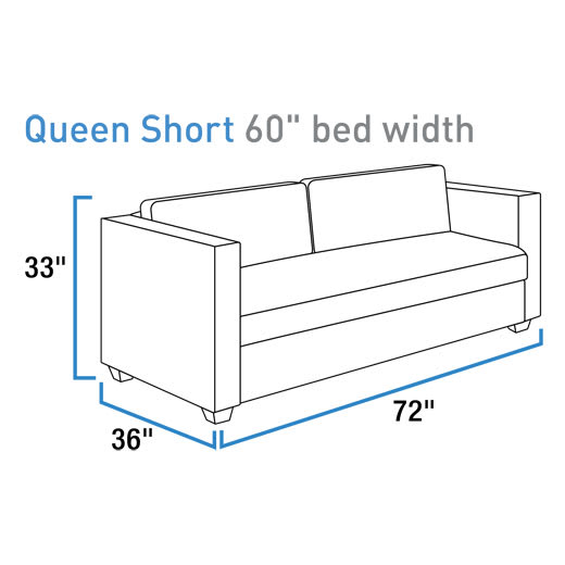 Somnum Tri-Fold Queen Short Illustration