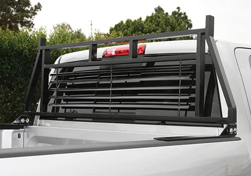 ARIES Steel Headache Rack on Truck Cab