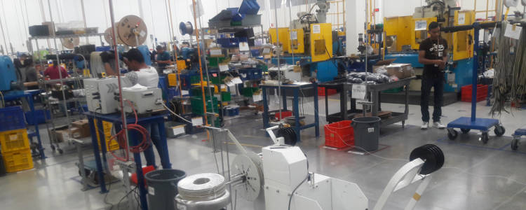 manufacturing a variety of electrical products