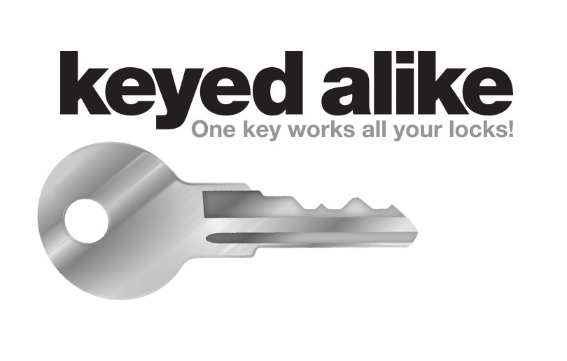 Keyed alike logo