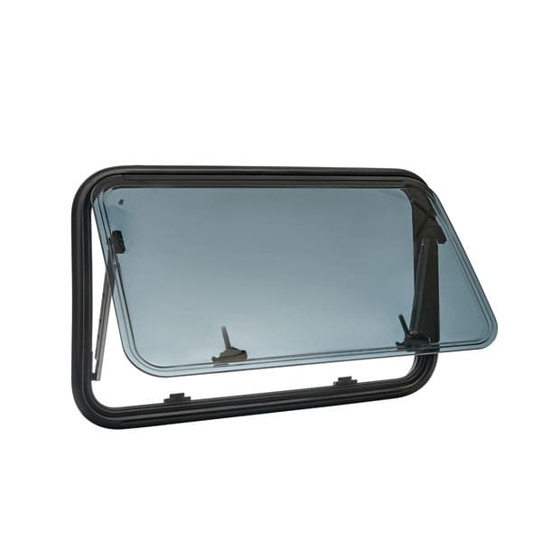 Curved acrylic Polyplastic window for Class B vans