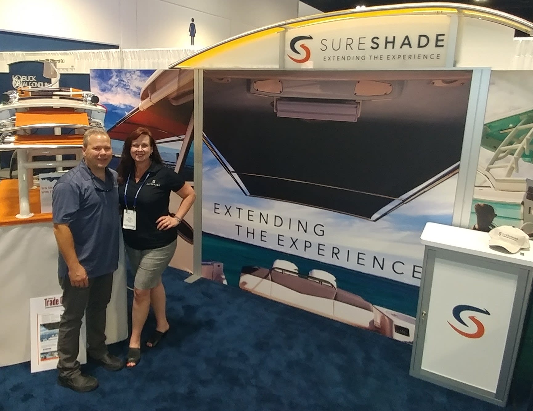 Lippert at IBEX Show SureShade Booth Tradeshow